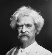 Portrait of Mark Twain